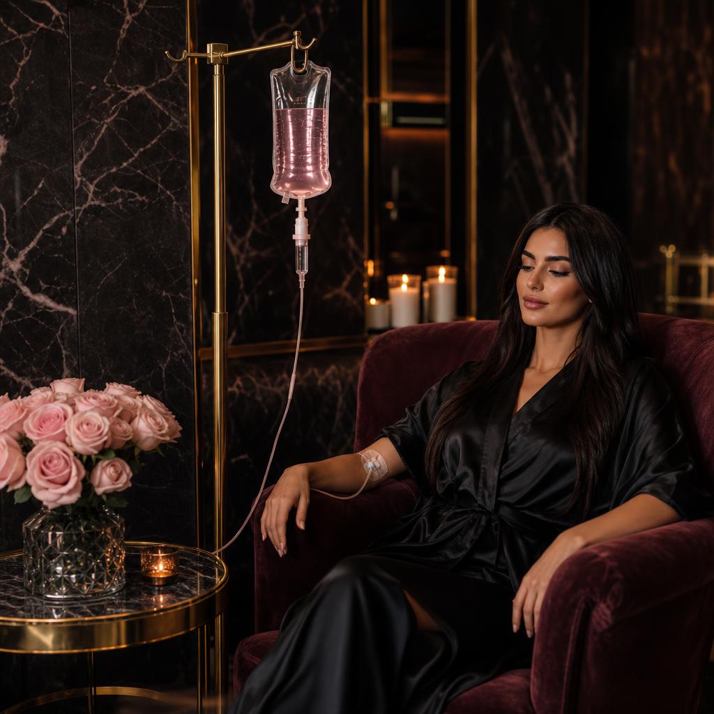 Luxury IV therapy experience
